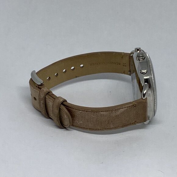 Fossil FTW1200 Women's Sand Leather Silver Analog Dial Hybrid Smartwatch CM541 - Picture 12 of 12